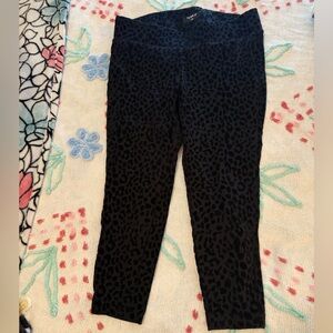 Torrid Pixie Black Leopard Pants